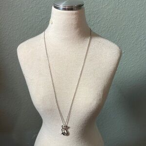 C W Silver Necklace